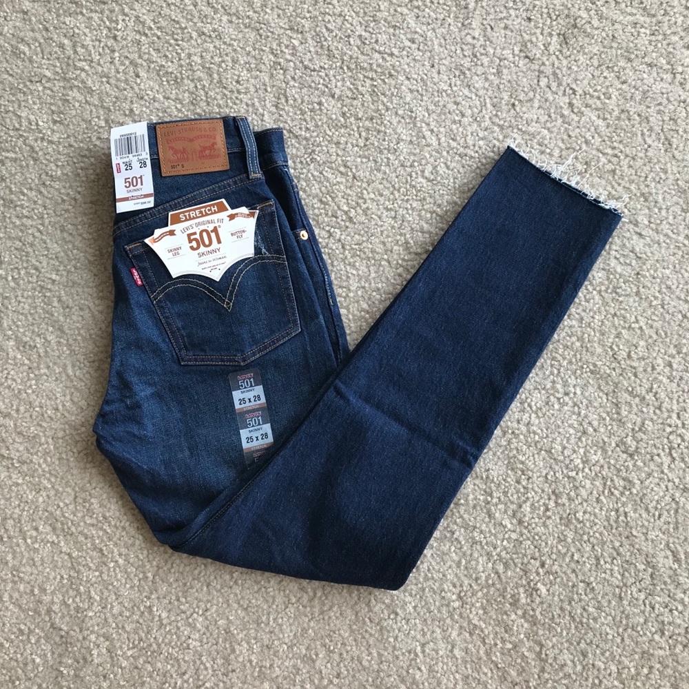 ✨Last1 sz29 ! Levi’s 501 Skinny Song Forever Jean - Picture 4 of 5